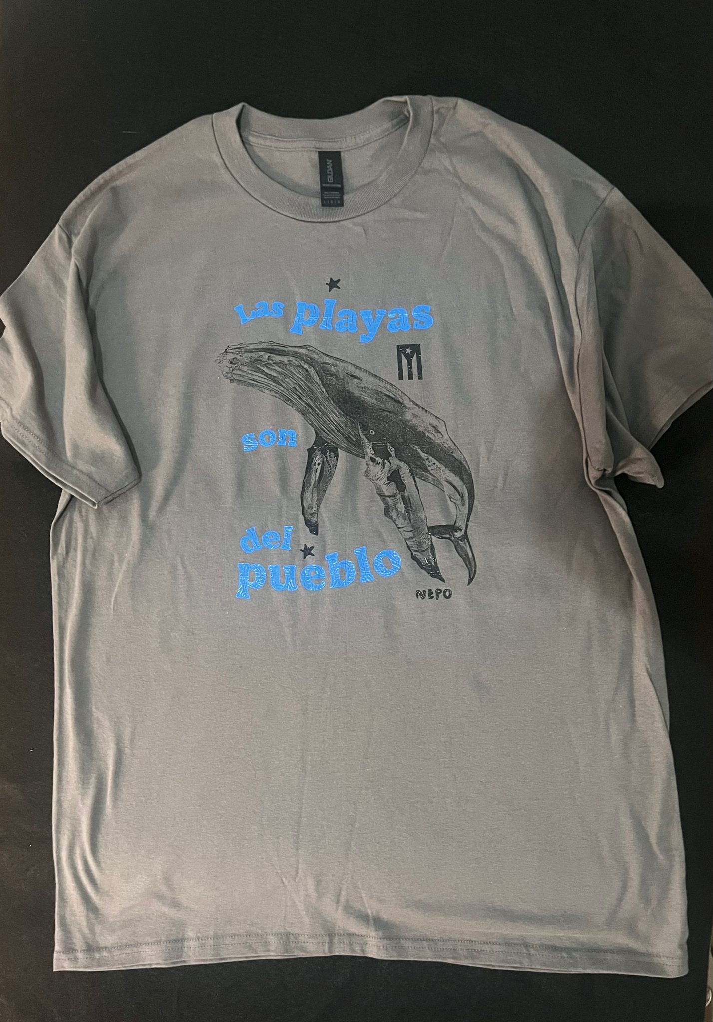 T shirt Las playas son del pueblo