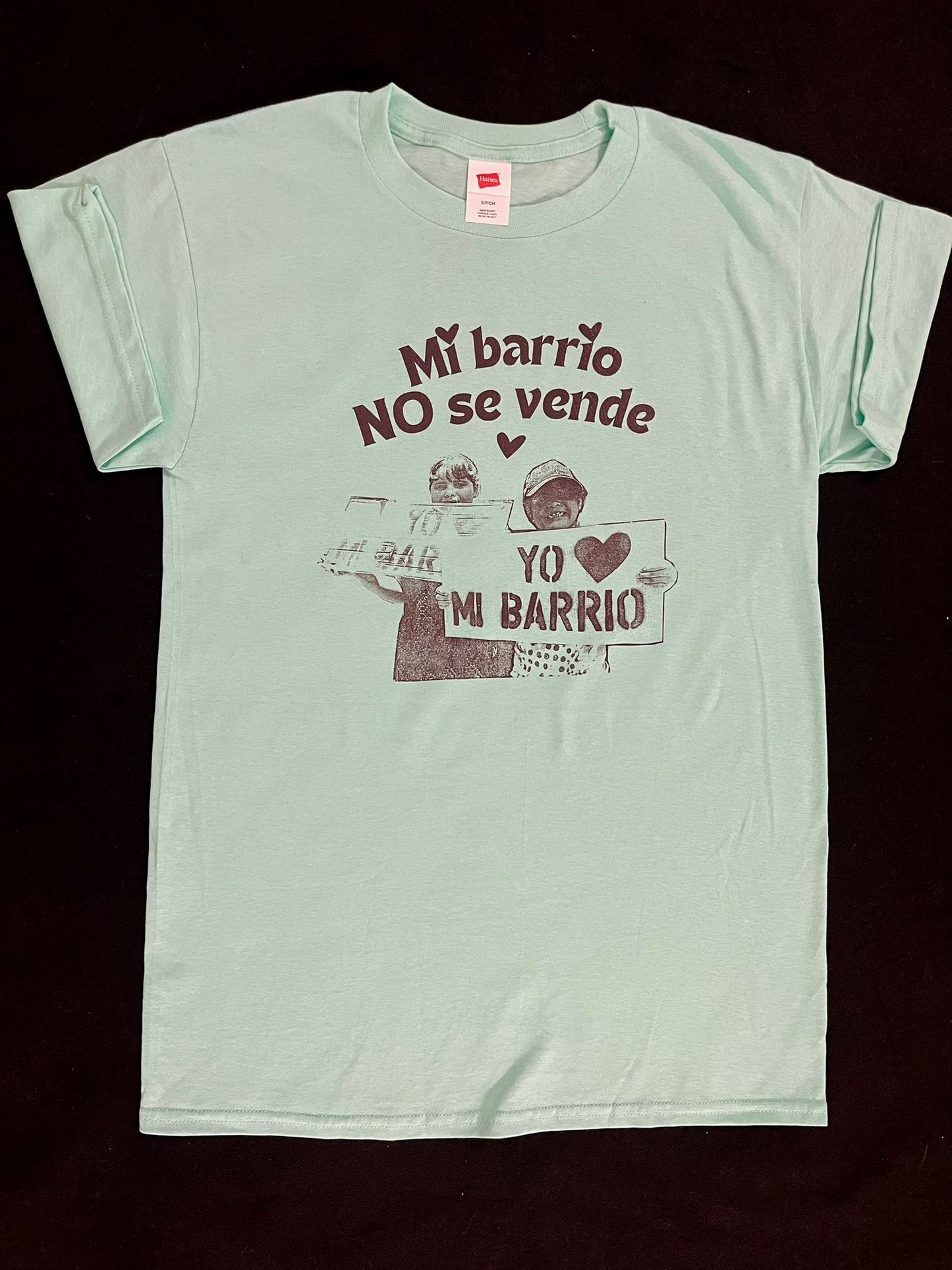 T shirt  Mi barrio NO se vende