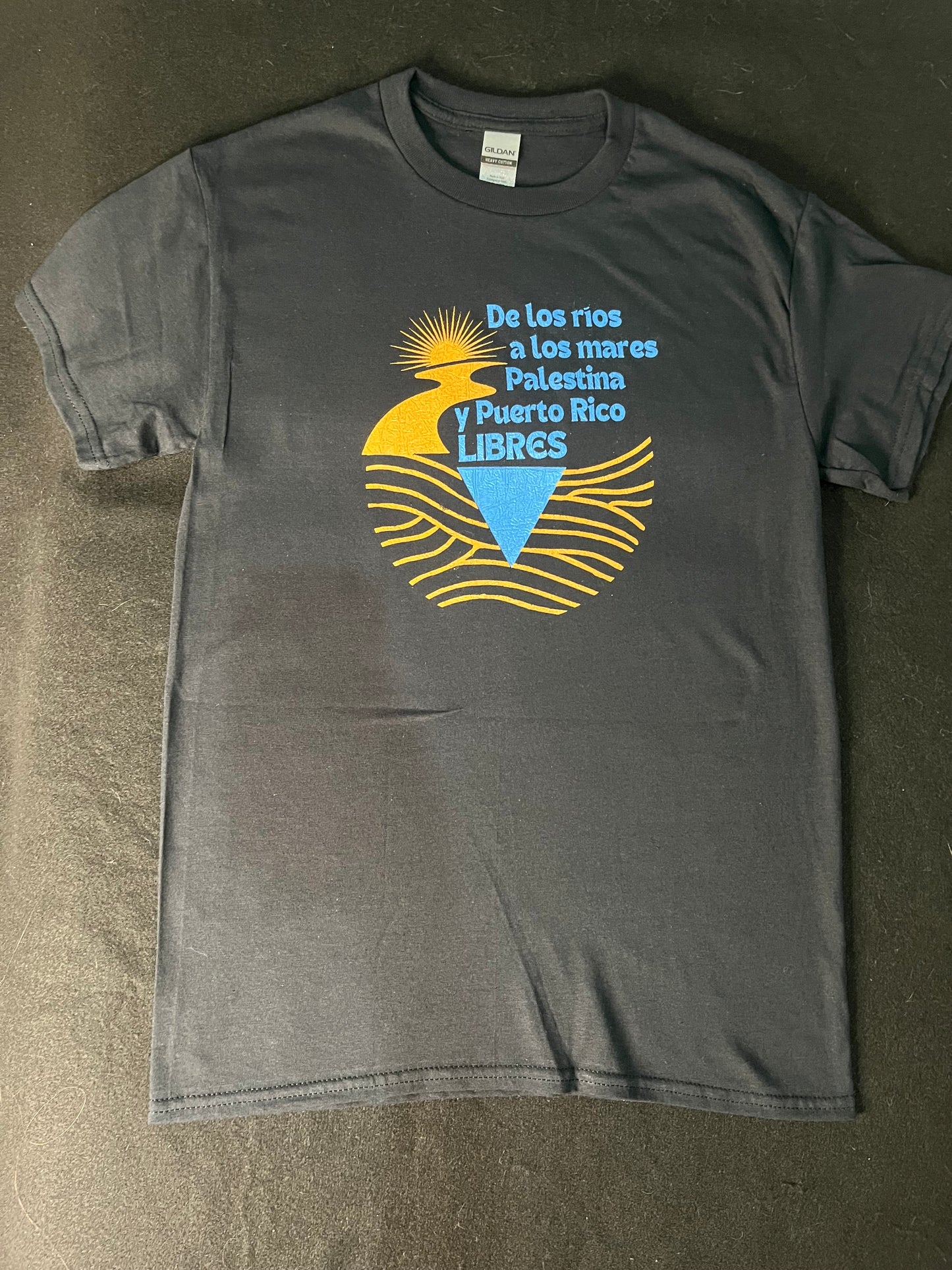 T shirt Palestina y Puerto Rico